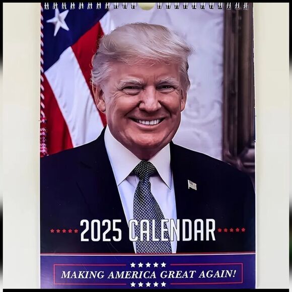 💥💥CLEARANCE!!💥💥Donald Trump "Making America Great Again" 2025 Wall Calendar - Picture 1 of 14
